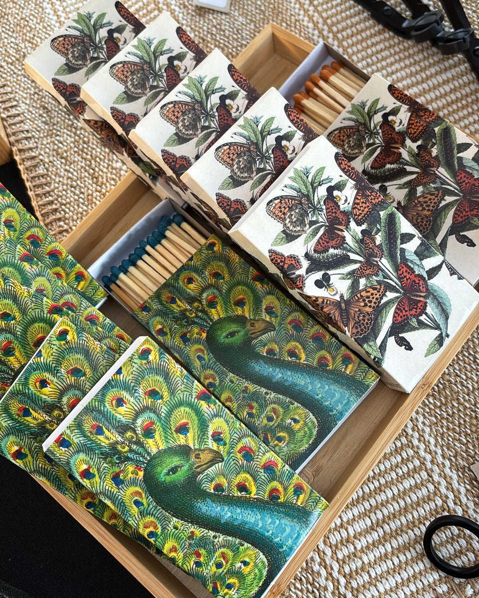 Matches | Peacock | 4" - 50 Count