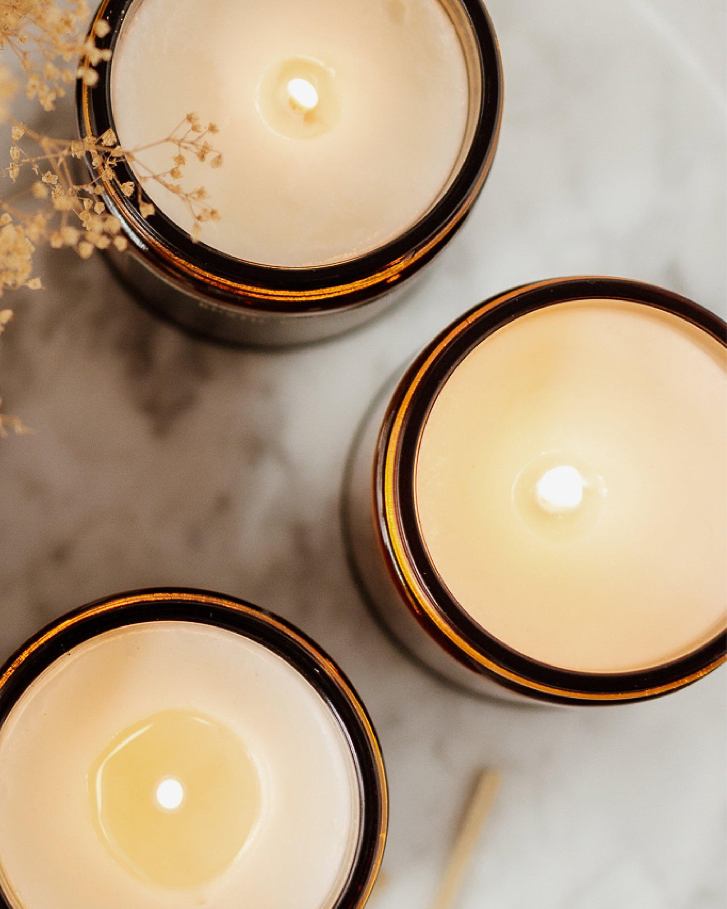 Egyptian Amber Candle | 9 oz Amber Jar