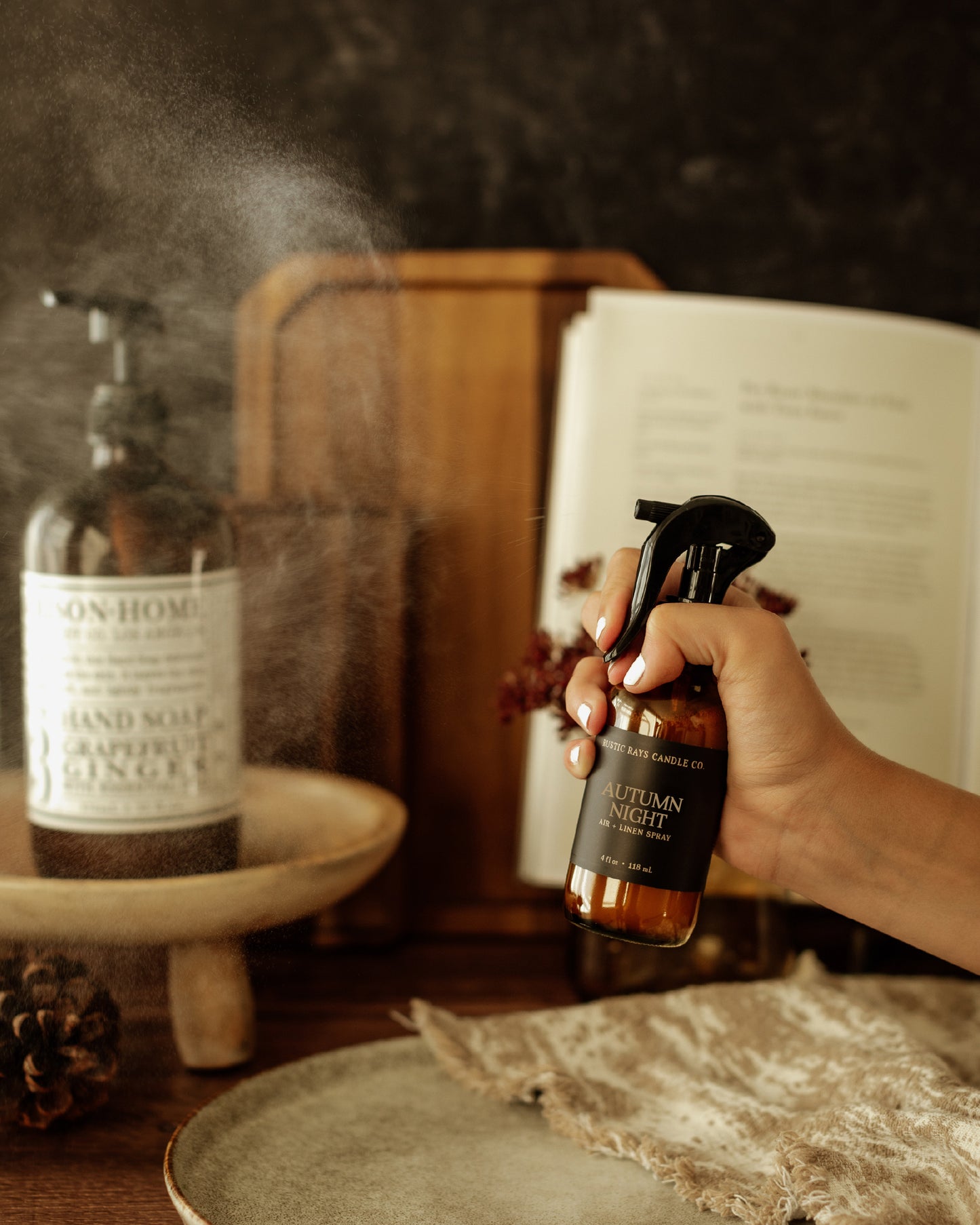- Autumn Night | Air + Linen Spray