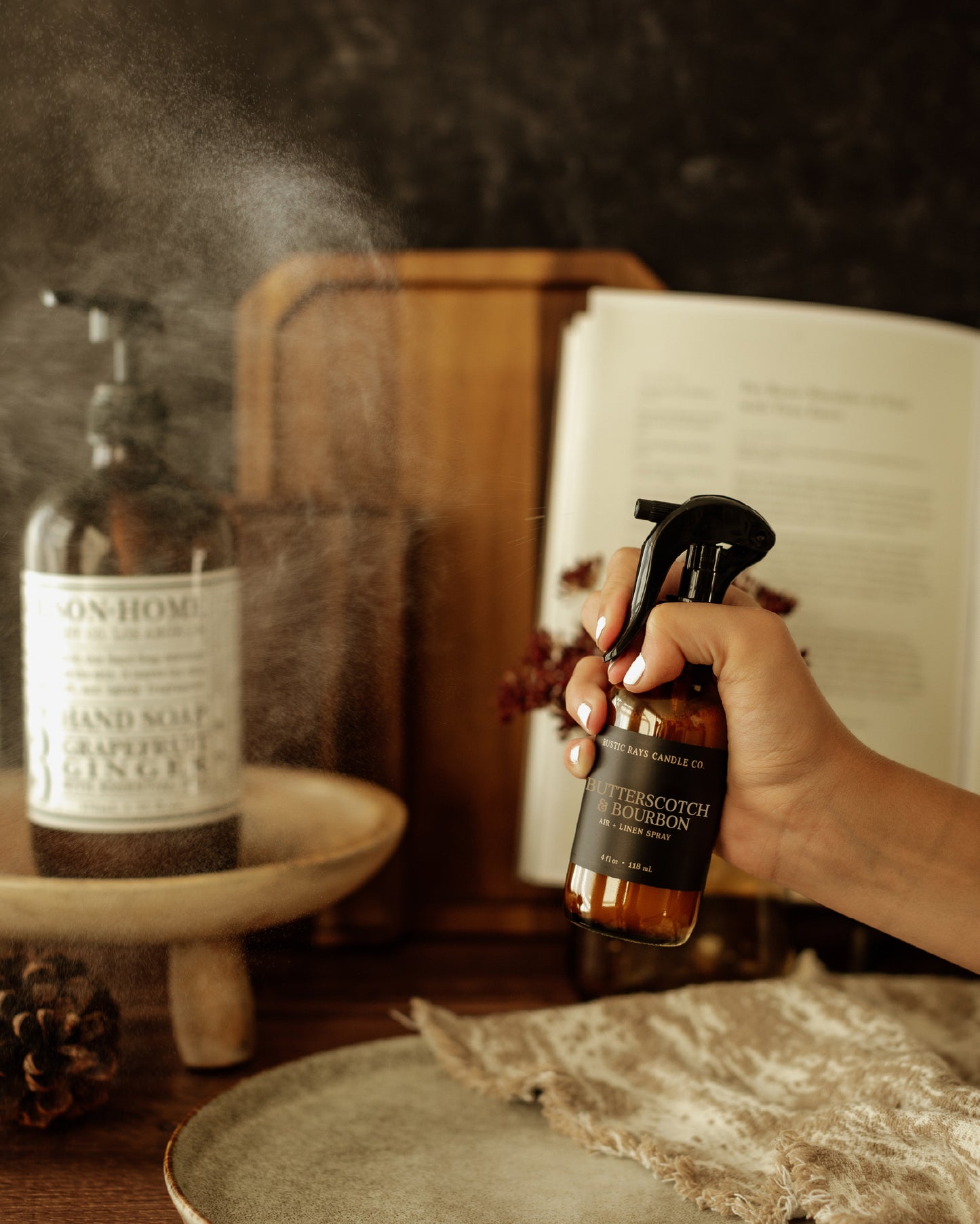 Butterscotch & Bourbon | Air + Linen Spray
