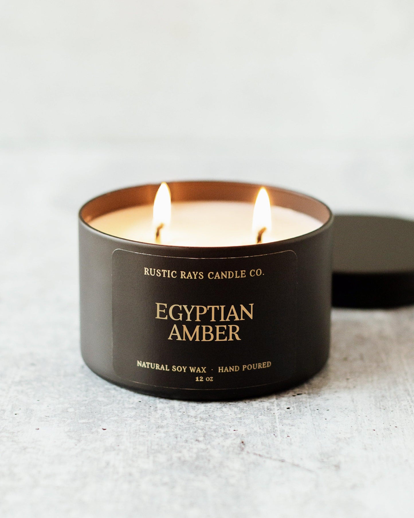 - Egyptian Amber Candle | 12 oz Tin