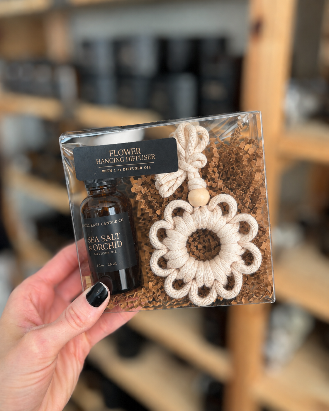 Flower Hanging Diffuser with Oil | Cream
