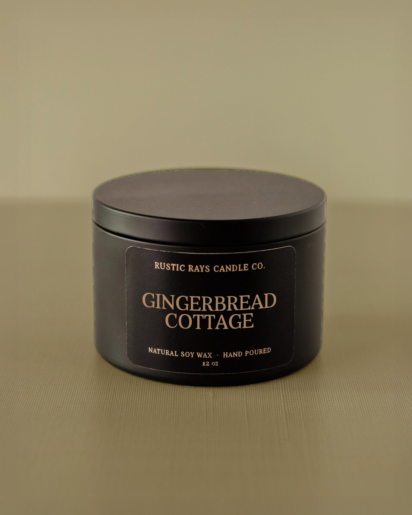 - Gingerbread Cottage Candle | 12 oz Tin