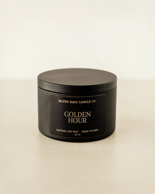 Golden Hour Candle | 12 oz Tin