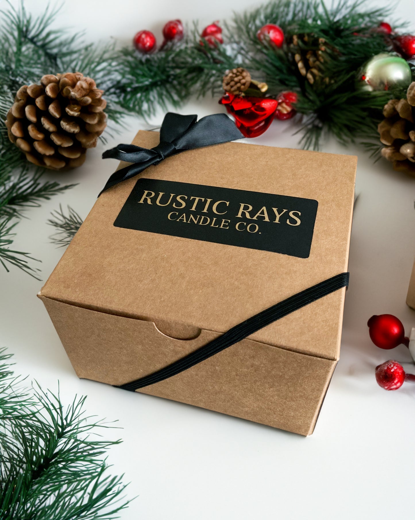 Mini Holiday Candles | Gift Box