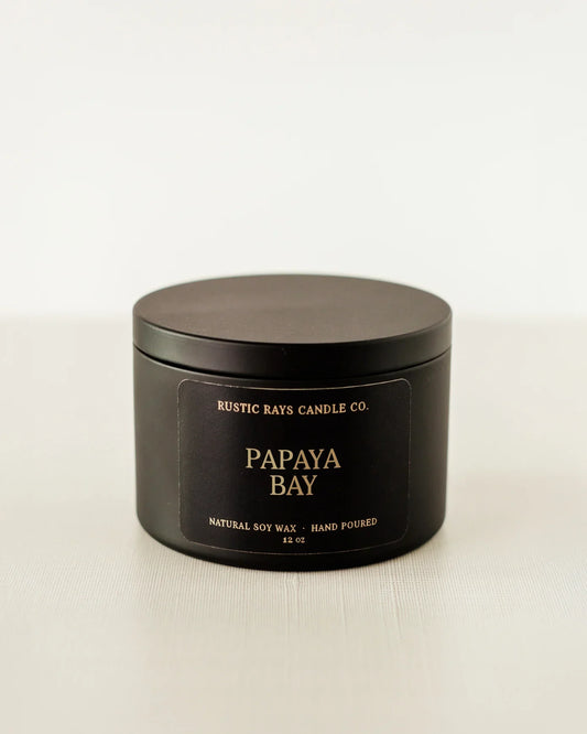 Papaya Bay Candle | 12 oz Tin