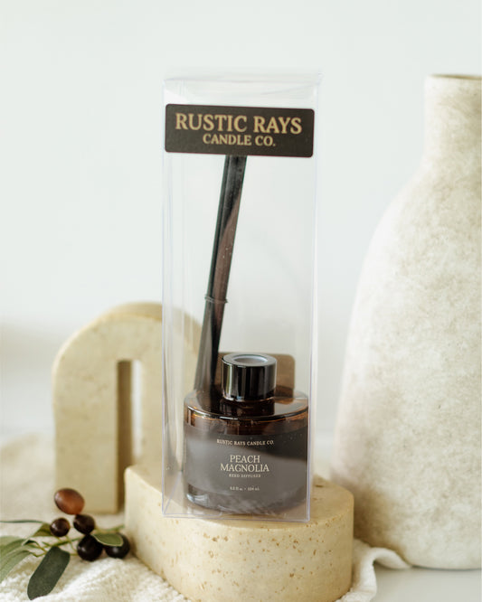 - Peach Magnolia | Reed Diffuser