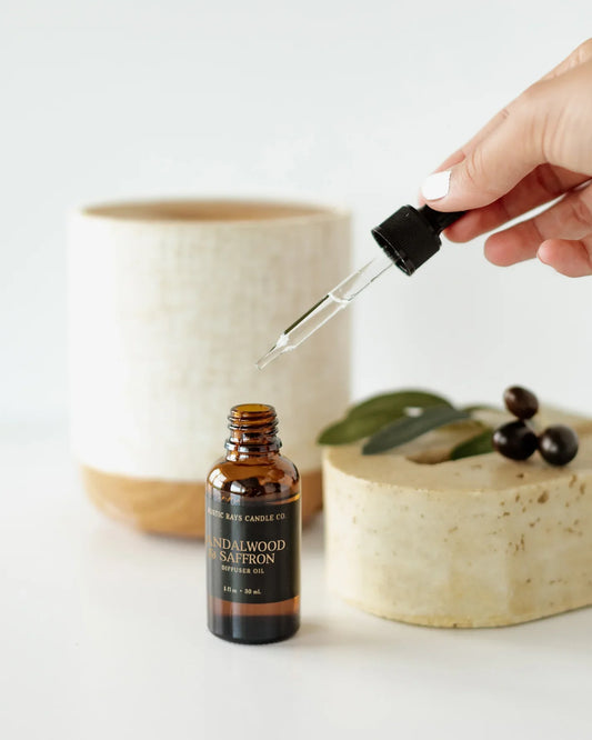 Sandalwood & Saffron | 1 oz Diffuser Oil