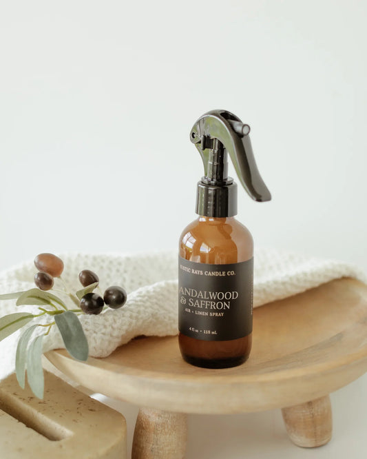- Sandalwood & Saffron | Air + Linen Spray