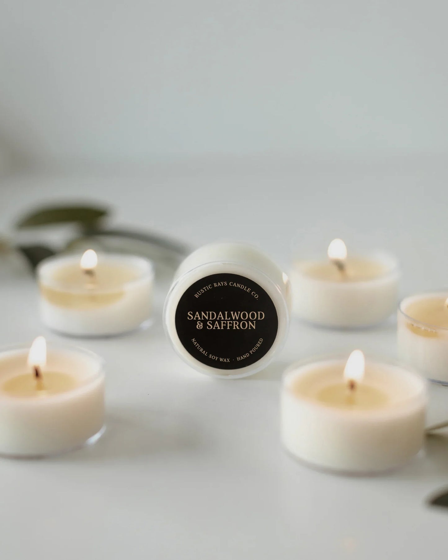 Sandalwood & Saffron | Tea Light