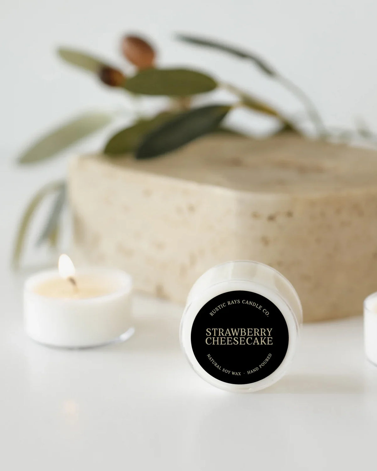 Strawberry Cheesecake | Tea Light