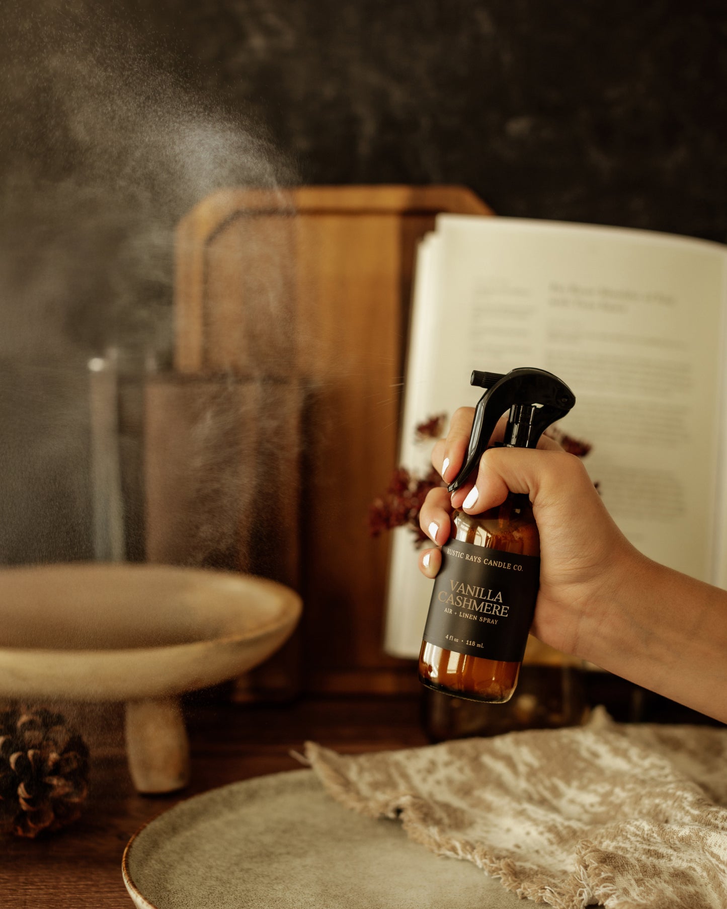 - Vanilla Cashmere | Air + Linen Spray