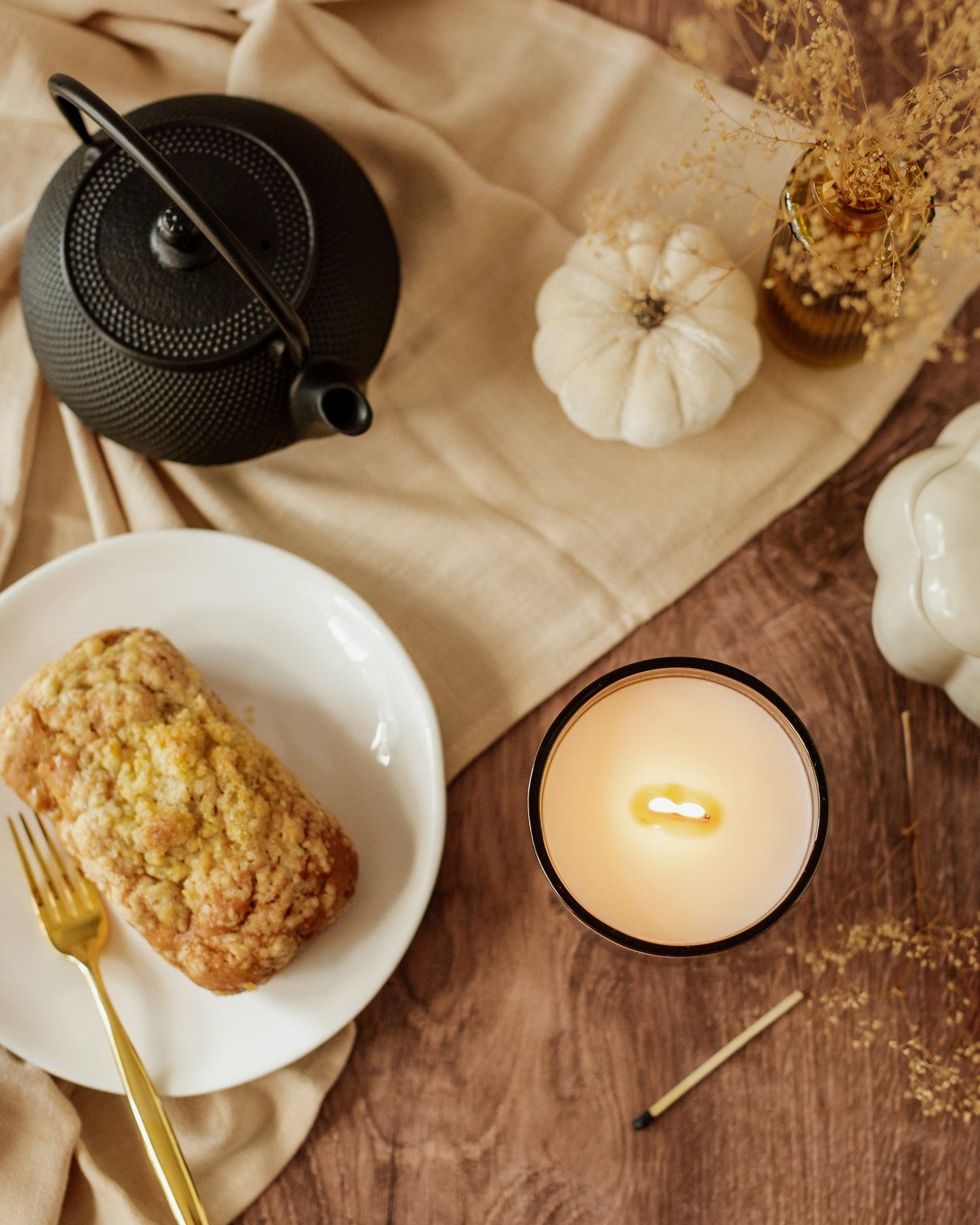 Pumpkin Sugar Candle | 14 oz Wood Wick