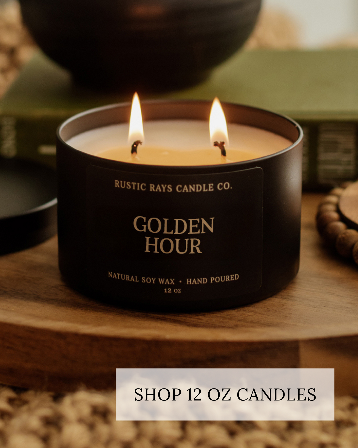12 oz Soy Candles | Tins