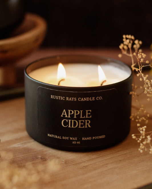 - Apple Cider Candle | 12 oz Tin