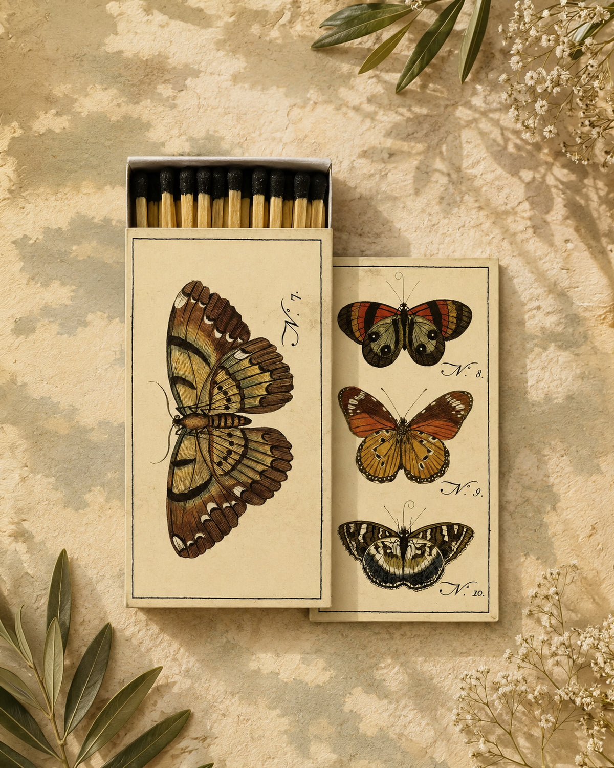 Matches | Butterfly Insect | 4" - 50 Count