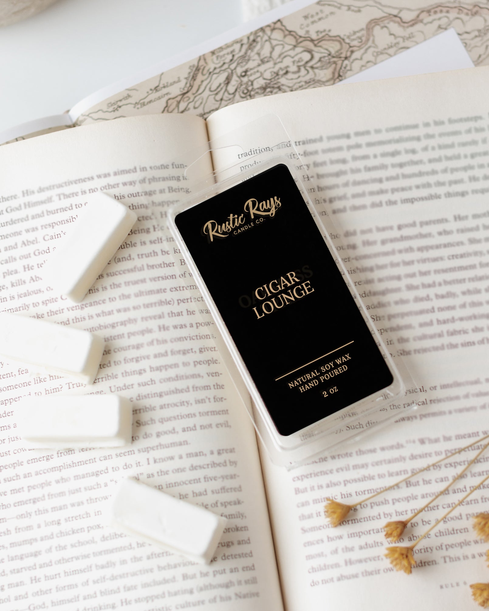 Cigar Lounge | Soy Wax Melts – Rustic Rays Candle Co.