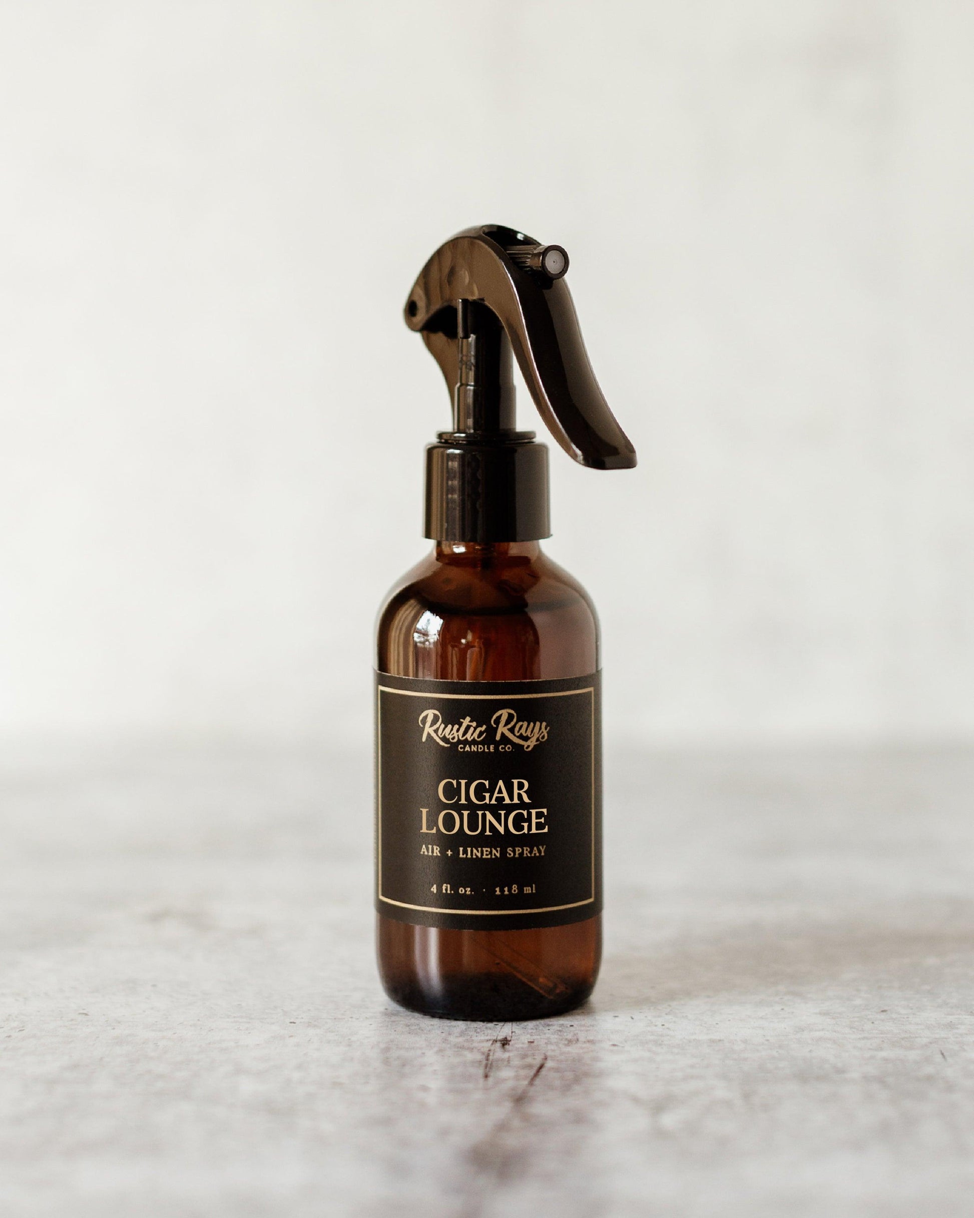 Cigar Lounge | Air + Linen Spray – Rustic Rays Candle Co.