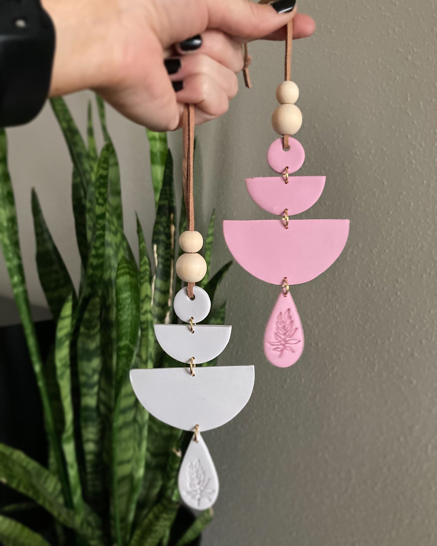 Clay Hanging Diffuser with Oil | Teardrop | Color Options