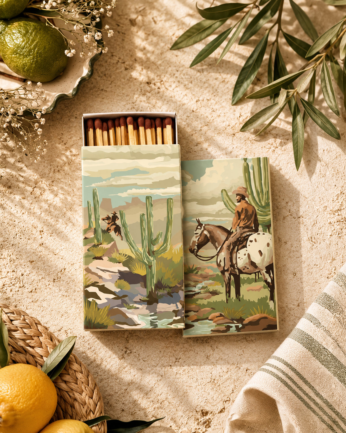 Matches | Desert Cowboy | 4" - 50 Count