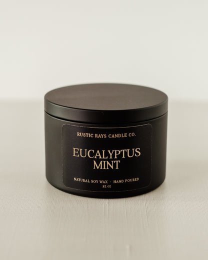 - Eucalyptus Mint Candle | 12 oz Tin