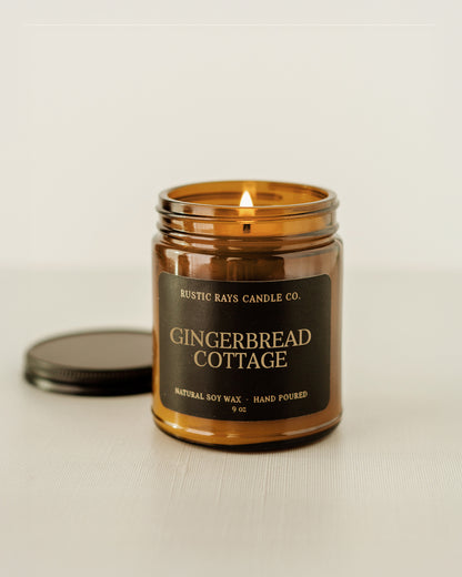 - Winter Cranberry Candle | 9 oz Amber Jar
