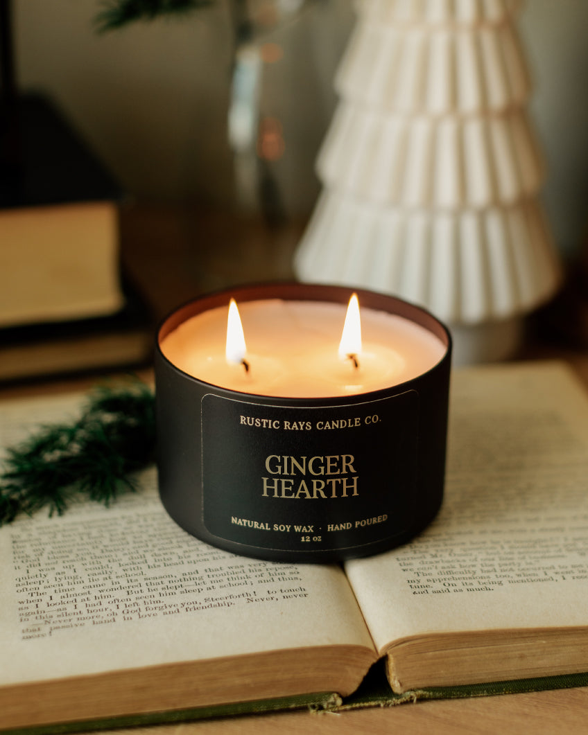 - Ginger Hearth Candle | 12 oz Tin