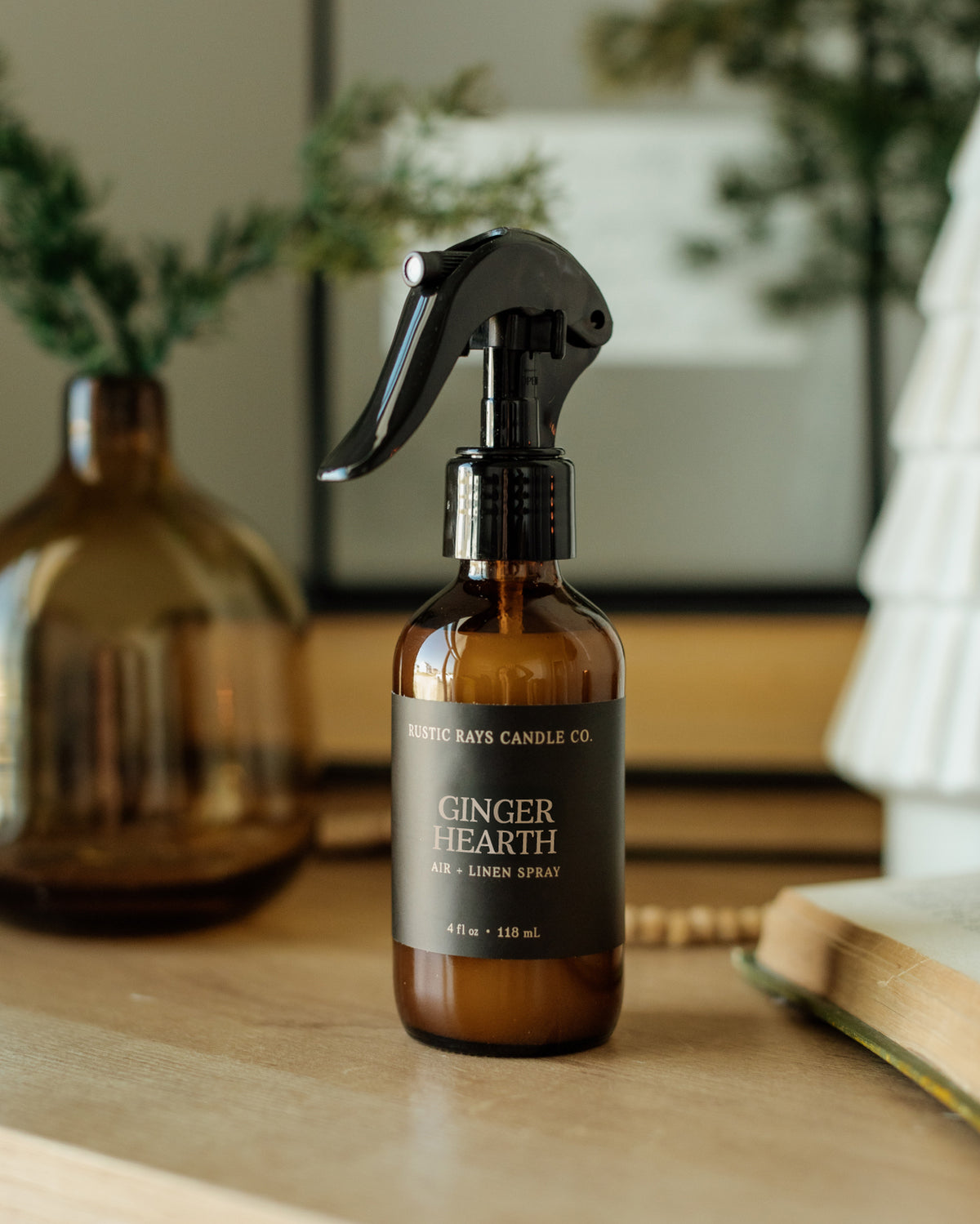 - Ginger Hearth | Air + Linen Spray