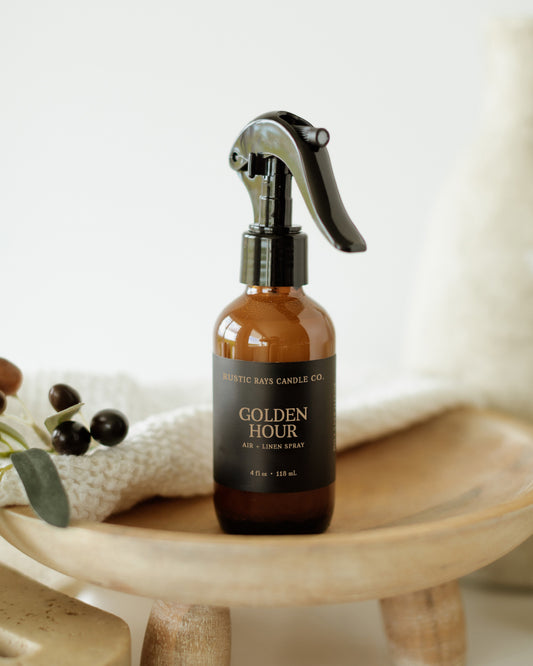 - Golden Hour | Air + Linen Spray