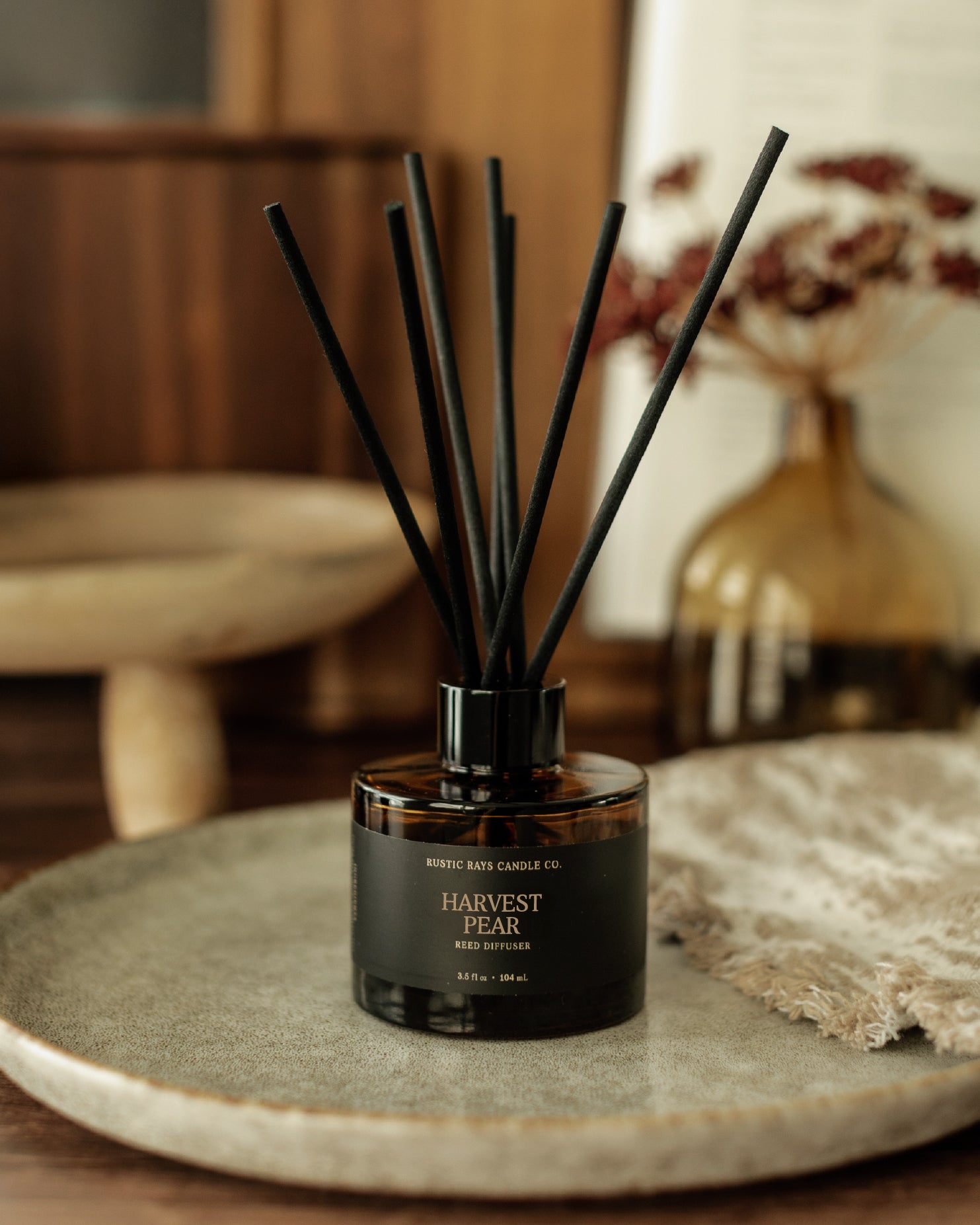 Harvest Pear | Reed Diffuser – Rustic Rays Candle Co.