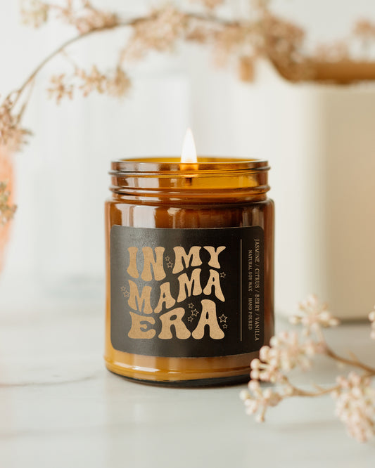 In My Mama Era Candle | 9 oz Amber Jar