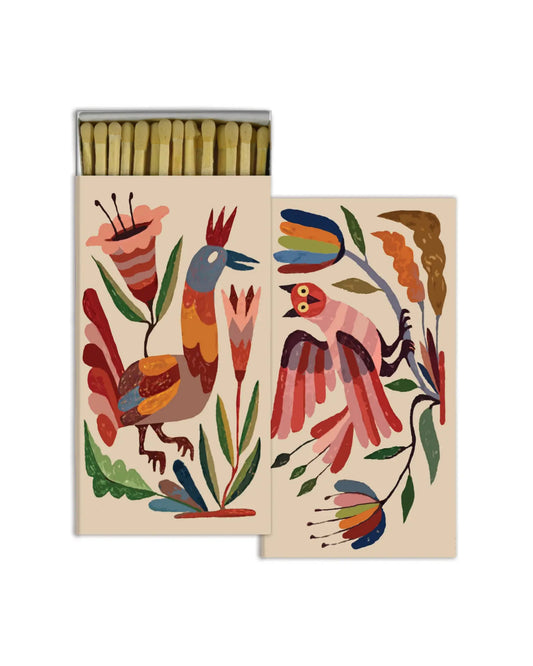 Matches | Mexican Birds | 4" - 50 Count