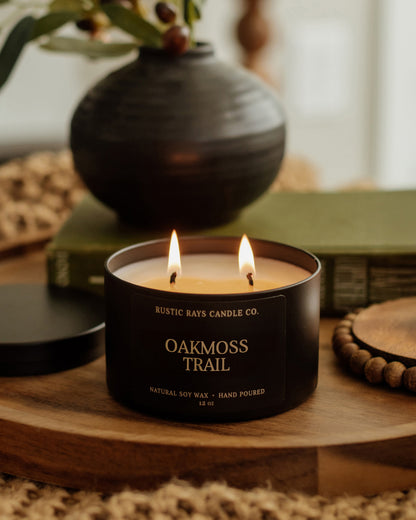 Oakmoss Trail Candle | 12 oz Tin