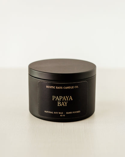 - Papaya Bay Candle | 12 oz Tin