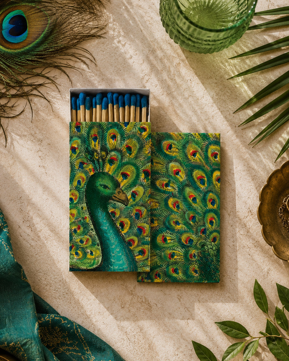 Matches | Peacock | 4" - 50 Count