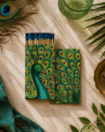 Matches | Peacock | 4" - 50 Count