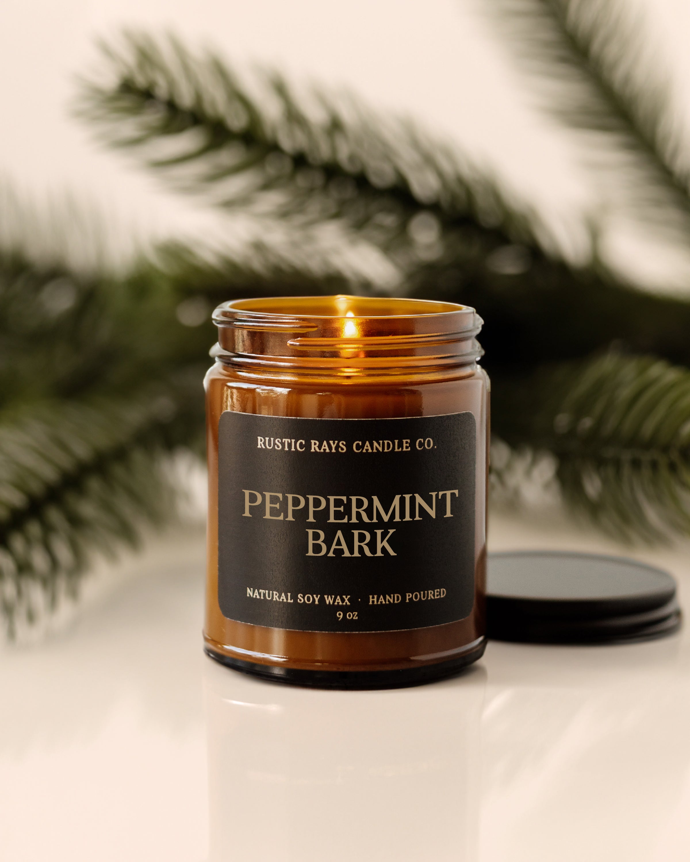 Peppermint Bark – Rustic Rays Candle Co.