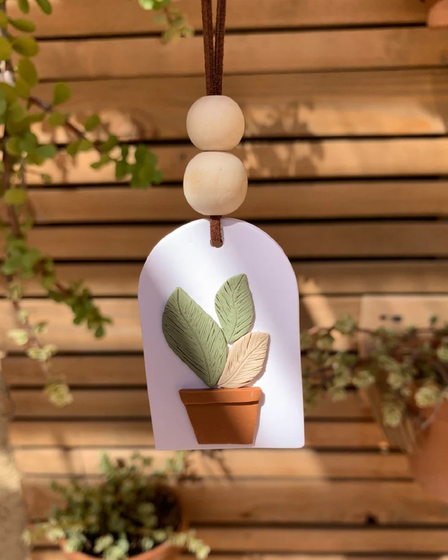 Clay Hanging Diffuser with Oil | Plant Life