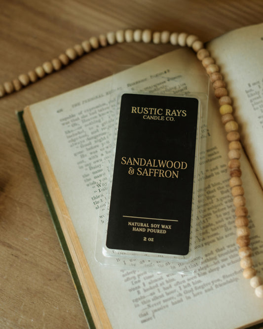 Sandalwood & Saffron | Soy Wax Melts