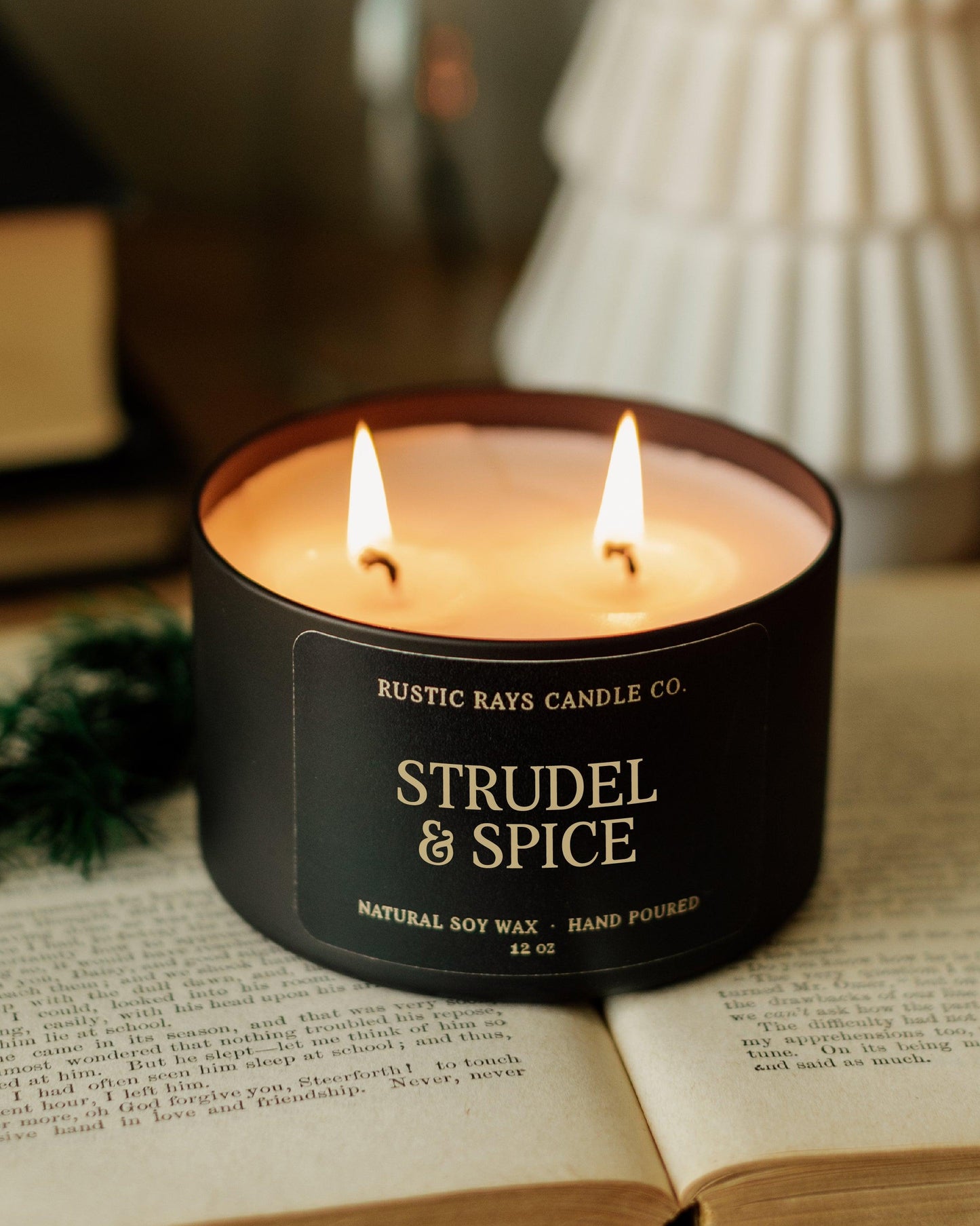 - Strudel & Spice Candle | 12 oz Tin