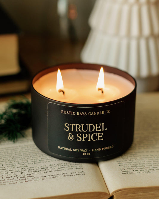 - Strudel & Spice Candle | 12 oz Tin