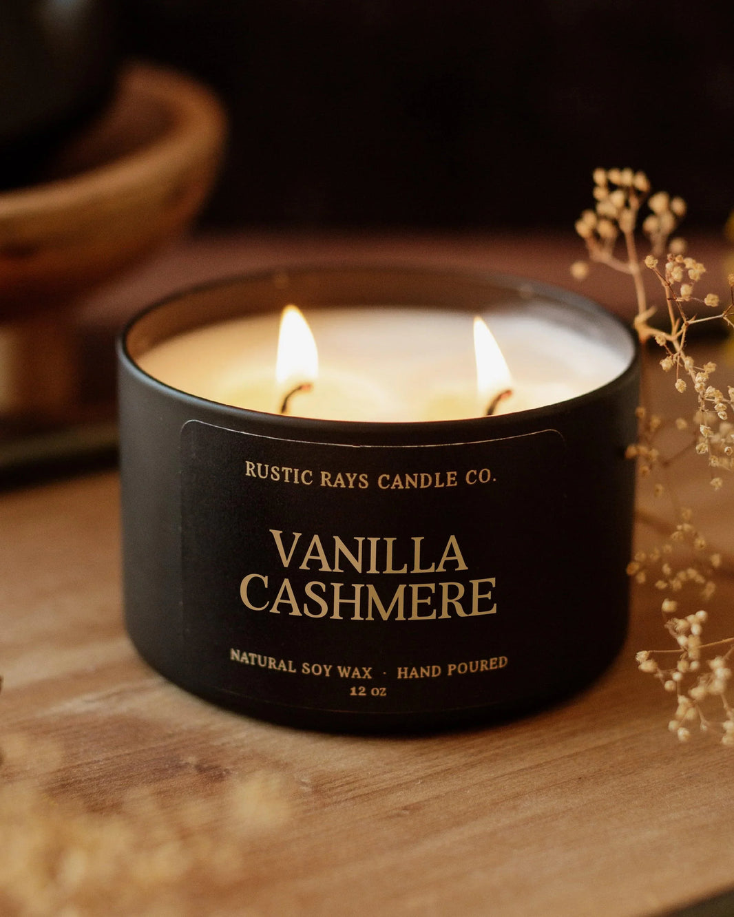 12 oz Soy Candles | Tins – Rustic Rays Candle Co.