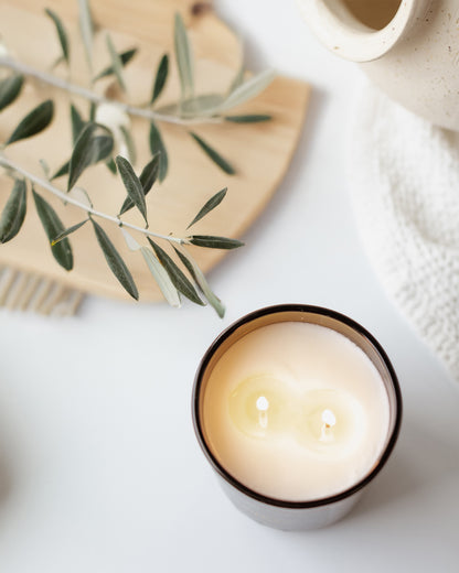 Sunwashed Linen Candle | 14 oz Amber Jar