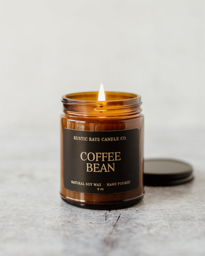 - Coffee Bean | 9 oz Amber Jar