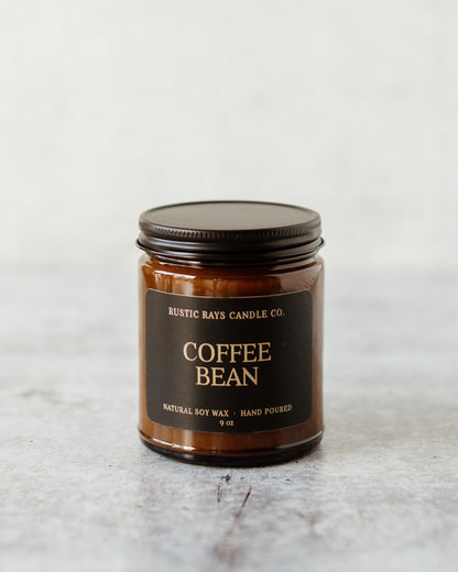- Coffee Bean | 9 oz Amber Jar