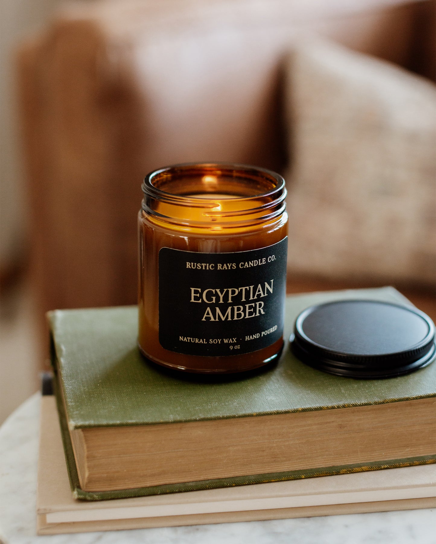 - Egyptian Amber | 9 oz Amber Jar